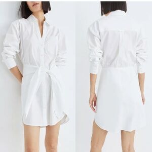 Veronica Beard White Shirtdress size 4